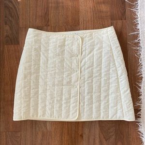 Zara quilted skirt